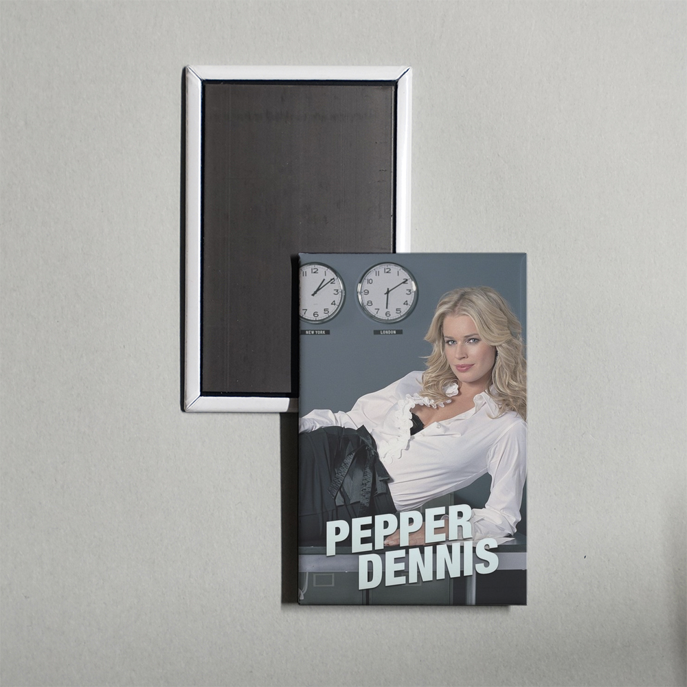 Pepper Dennis TV Show Fridge Magnet