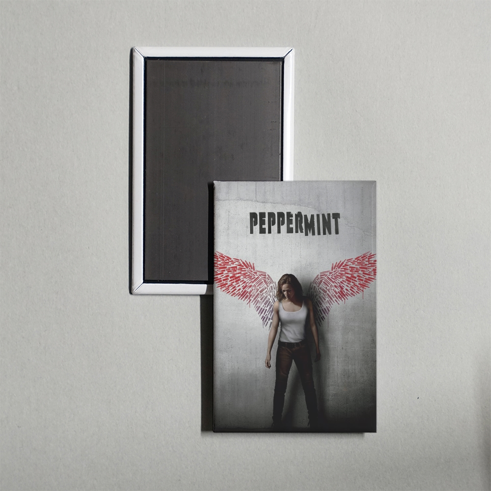 Peppermint Mini Movie Fridge Magnet