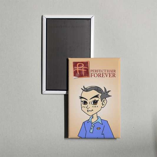 Perfect Hair Forever TV Show Fridge Magnet