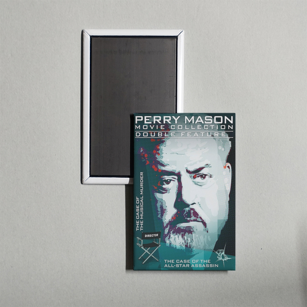 Perry Mason The Case of the All-Star Assassin Mini Movie Fridge Magnet