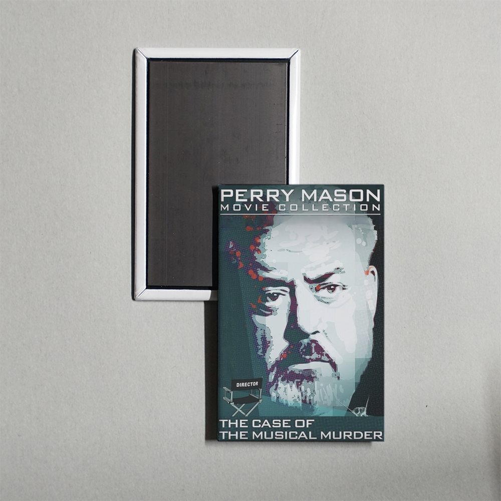 Perry Mason The Case of the Musical Murder Mini Movie Fridge Magnet