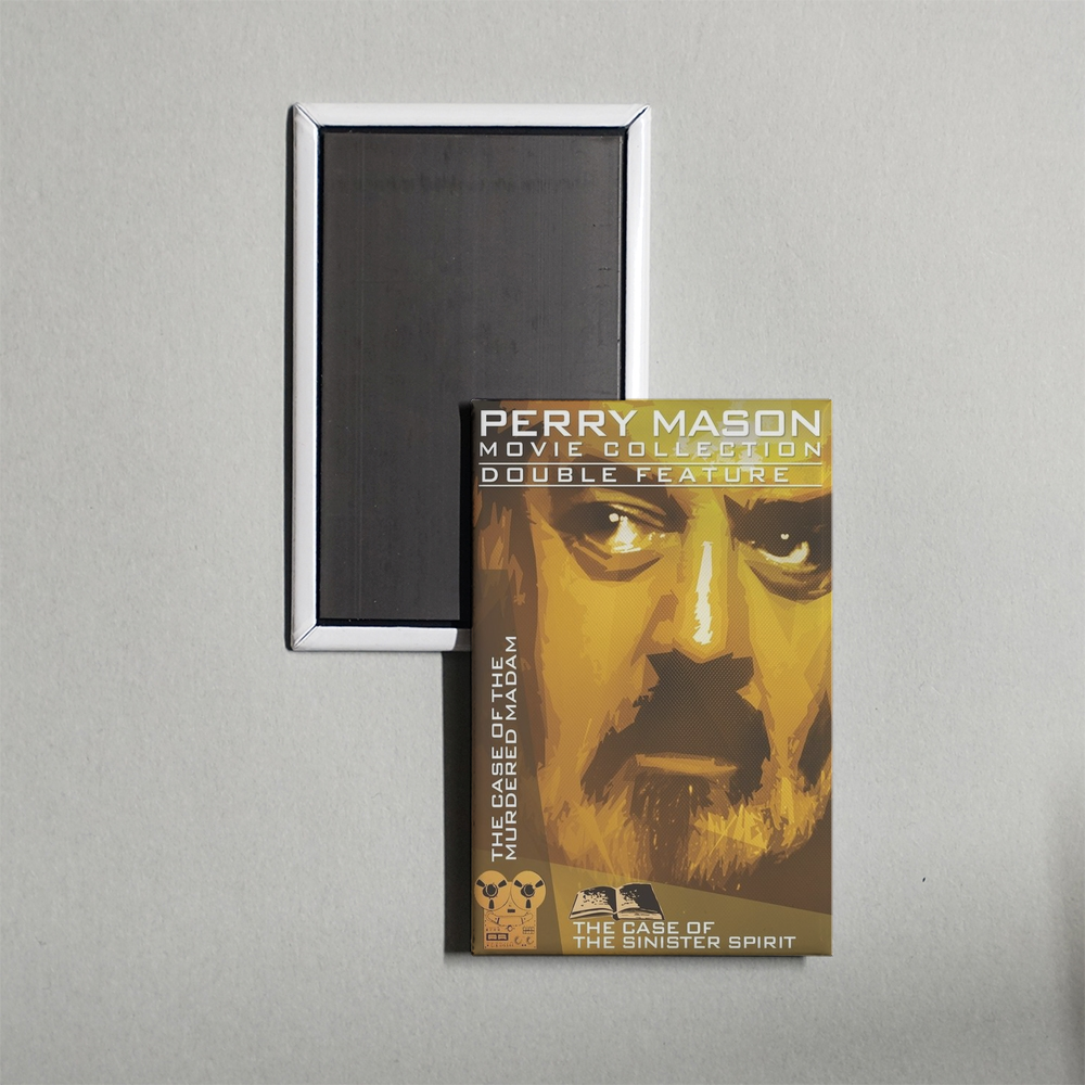 Perry Mason The Case of the Sinister Spirit Mini Movie Fridge Magnet