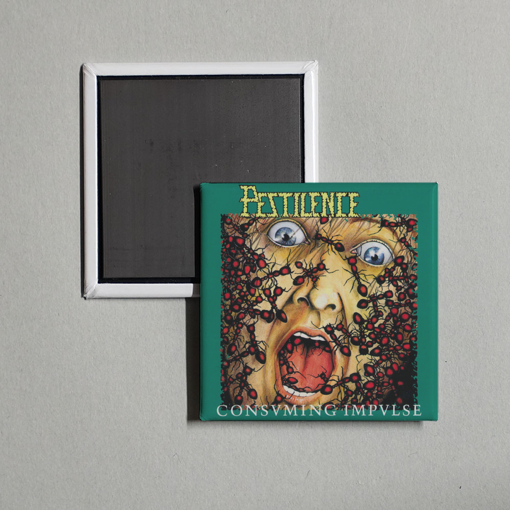 Pestilence - Consuming Impulse Album Cover Fridge Magnet