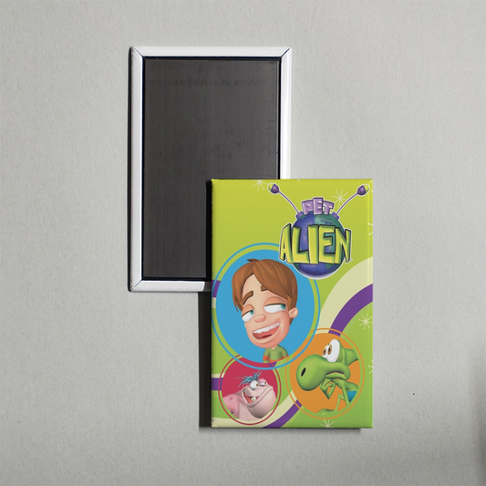 Pet Alien TV Show Fridge Magnet