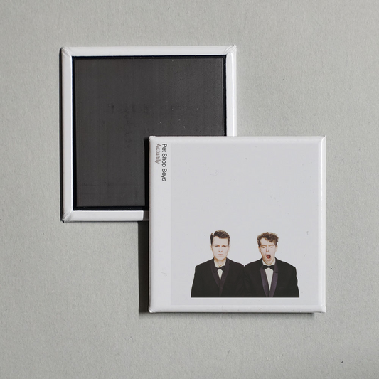 Pet Shop Boys - Actually Further Listening 1987 - 1988 (2018 Remaster) Album Cover Fridge Magnet