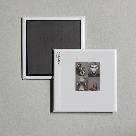 Pet Shop Boys - Behaviour Further Listening 1990 - 1991 (2018 Remaster) Album Cover Fridge Magnet