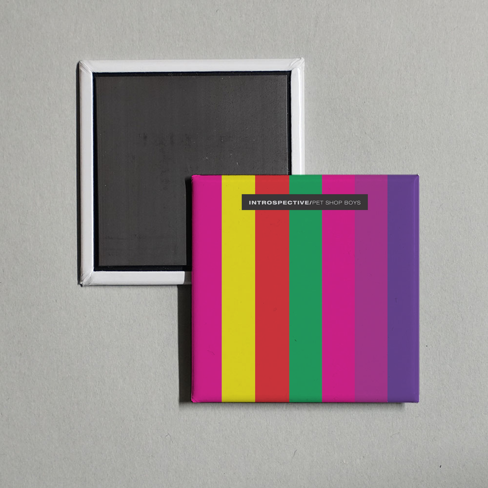 Pet Shop Boys - Introspective (2018 Remaster) Album Cover Fridge Magnet