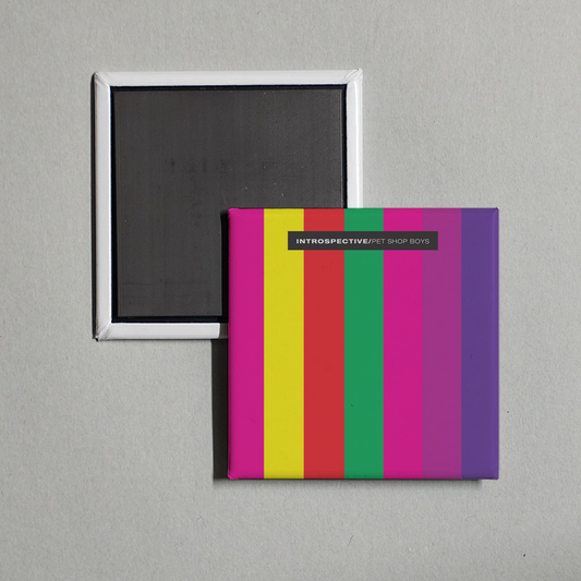 Pet Shop Boys - Introspective (2018 Remaster) Album Cover Fridge Magnet