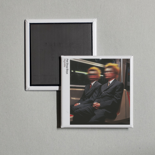 Pet Shop Boys - Nightlife Further Listening 1996 - 2000 (2017 Remaster) Album Cover Fridge Magnet
