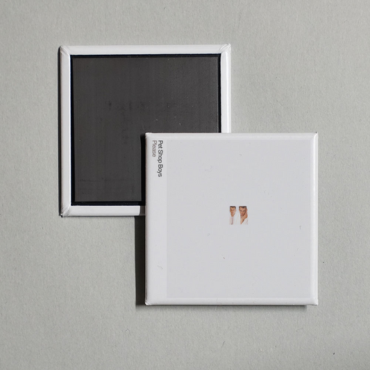 Pet Shop Boys - Please Further Listening 1984 - 1986 (2018 Remaster) Album Cover Fridge Magnet