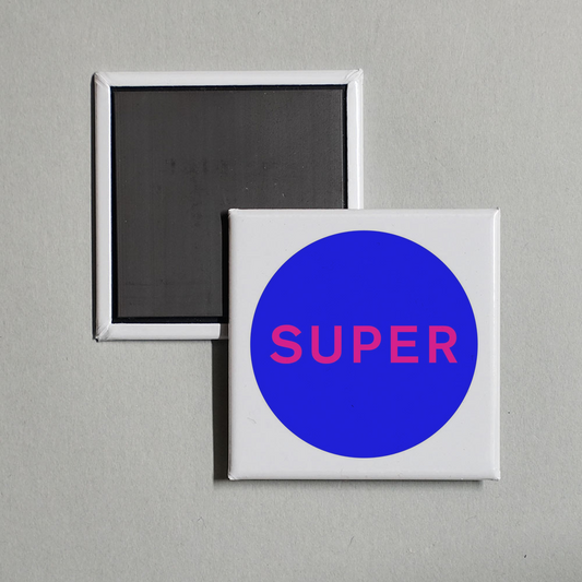 Pet Shop Boys - Super Album Cover Fridge Magnet