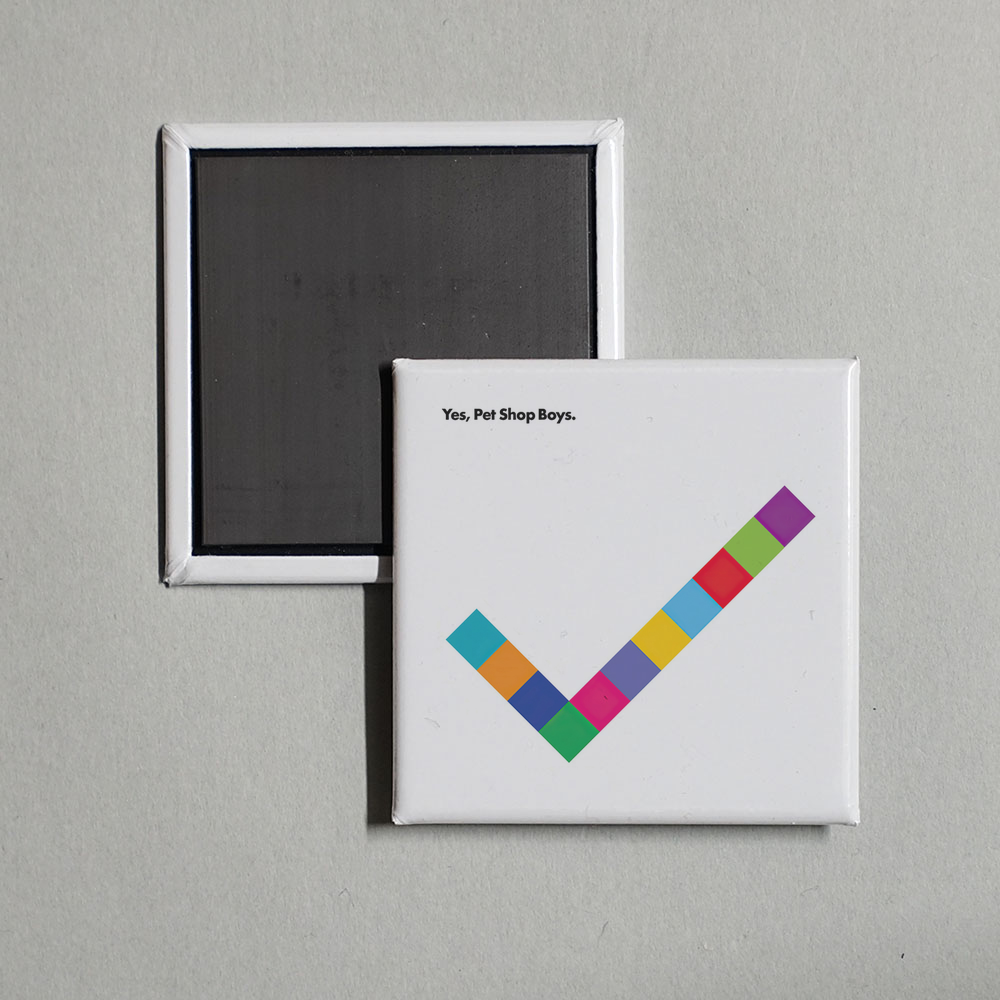 Pet Shop Boys - Yes Album Cover Fridge Magnet