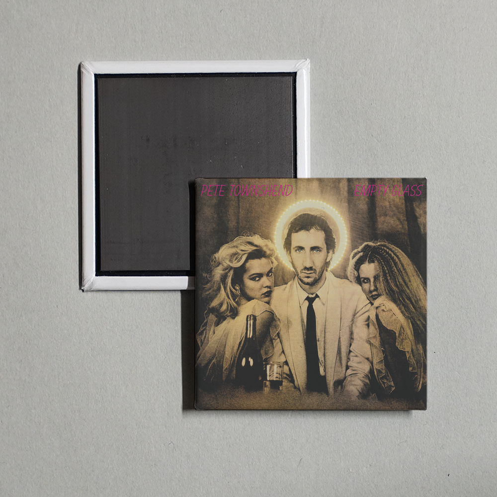 Pete Townshend - Empty Glass Album Cover Fridge Magnet