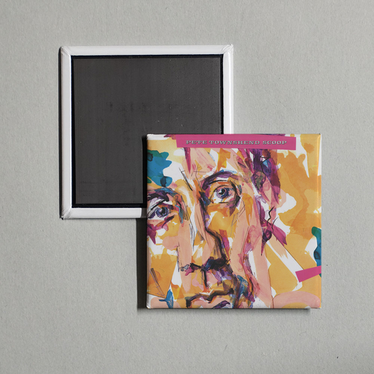 Pete Townshend - Scoop Album Cover Fridge Magnet