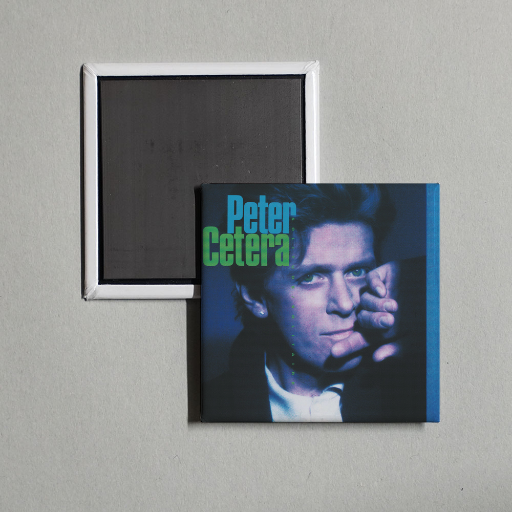 Peter Cetera - Solitude  Solitaire Album Cover Fridge Magnet