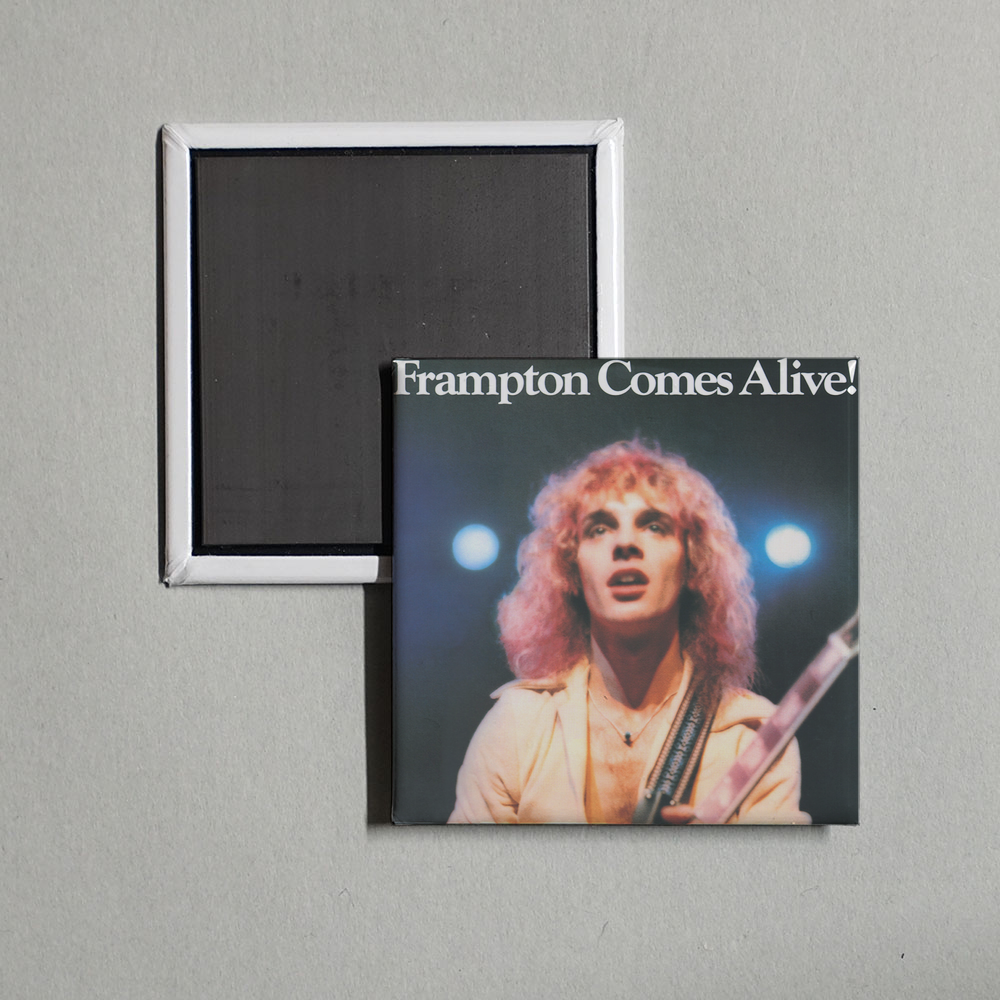 Peter Frampton - Frampton Comes Alive! Front Album Cover Fridge Magnet