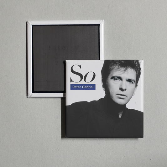 Peter Gabriel - So (25th Anniversary Deluxe Edition) Album Cover Fridge Magnet
