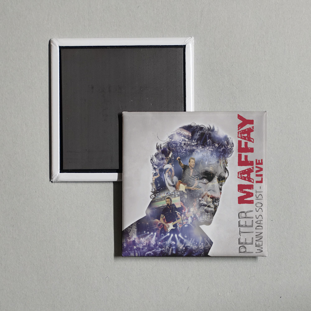 Peter Maffay - Wenn das so ist - LIVE Album Cover Fridge Magnet