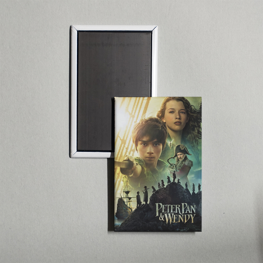 Peter Pan & Wendy Mini Movie Fridge Magnet