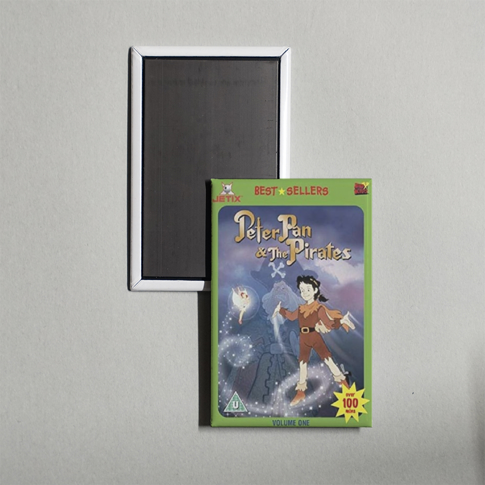 Peter Pan & the Pirates TV Show Fridge Magnet