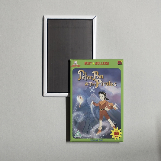 Peter Pan & the Pirates TV Show Fridge Magnet