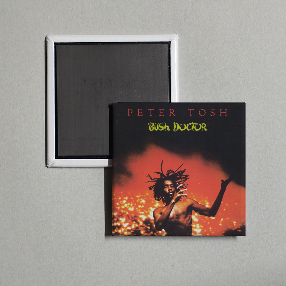 Peter Tosh - Bush Doctor Album Cover Fridge Magnet