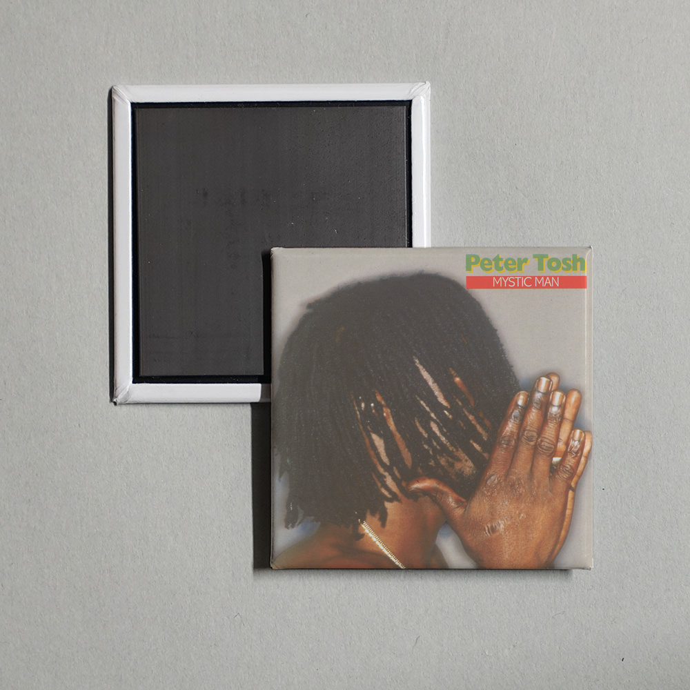 Peter Tosh - Mystic Man Album Cover Fridge Magnet