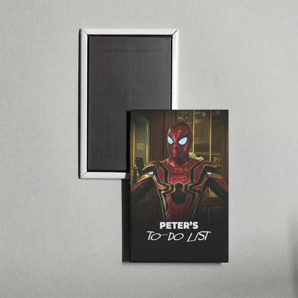 Peter's To-Do List Mini Movie Fridge Magnet