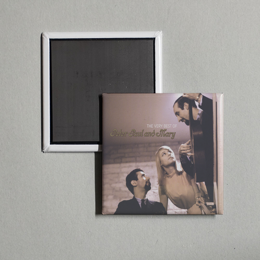 Peter, Paul and Mary - The Very Best of Peter, Paul and Mary Album Cover Fridge Magnet