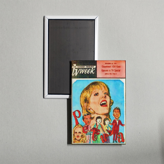 Petula Mini Movie Fridge Magnet
