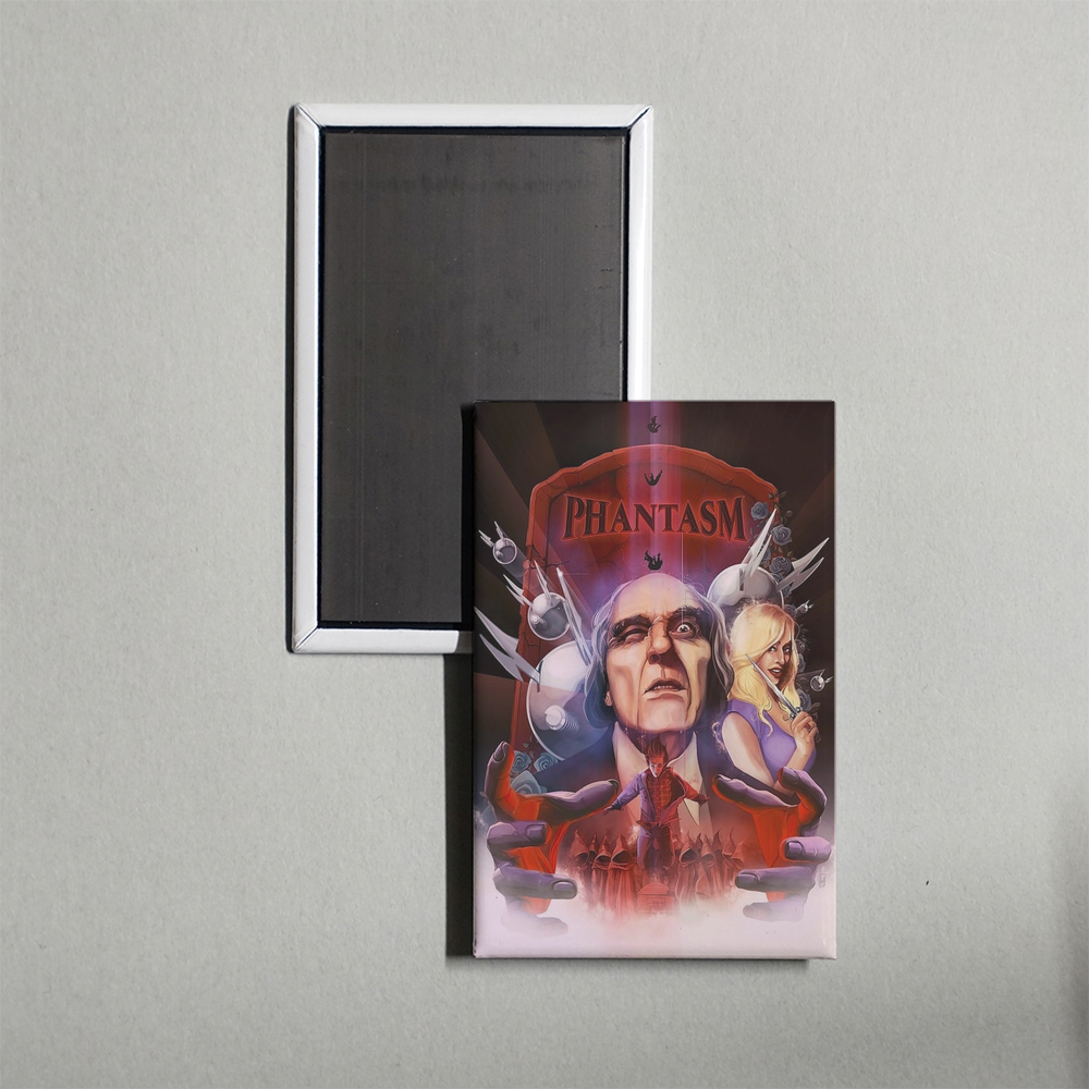 Phantasm Mini Movie Fridge Magnet