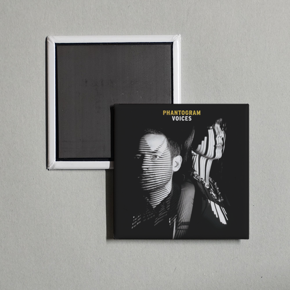 Phantogram - Voices Album Cover Fridge Magnet