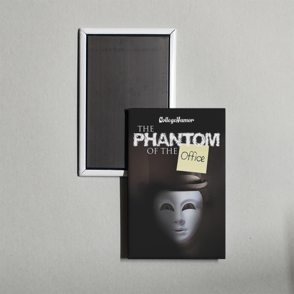 Phantom of the Office TV Show Fridge Magnet