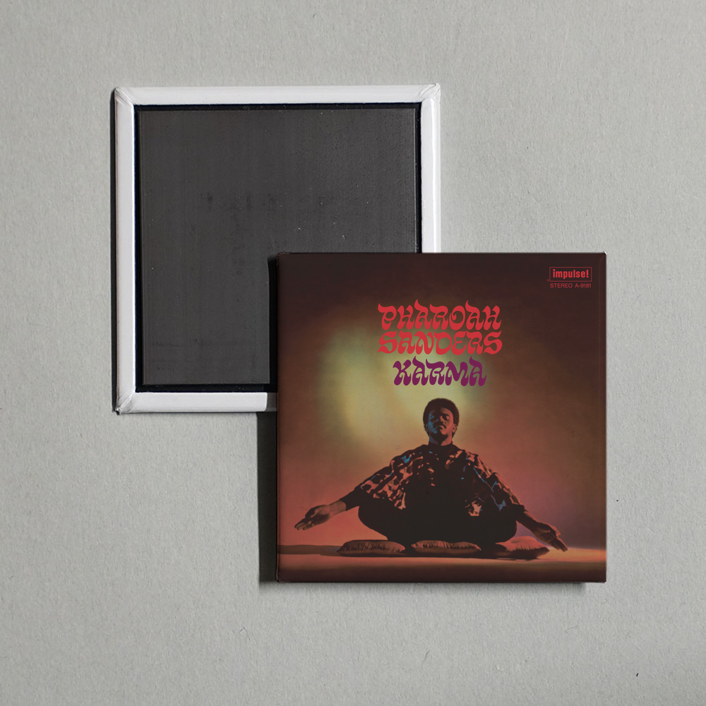 Pharoah Sanders - Karma Album Cover Fridge Magnet