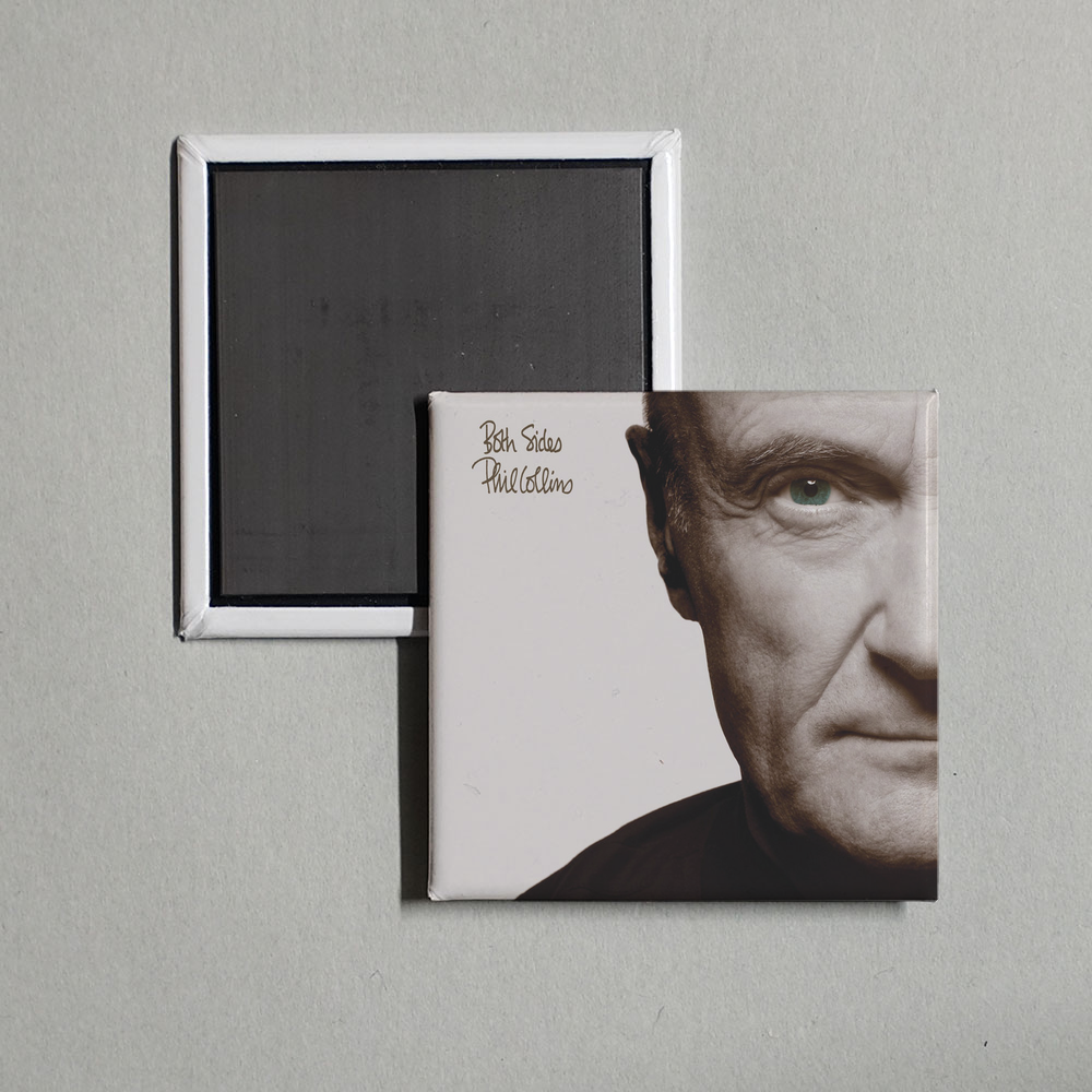 Phil Collins - Both Sides (Deluxe Edition) Album Cover Fridge Magnet
