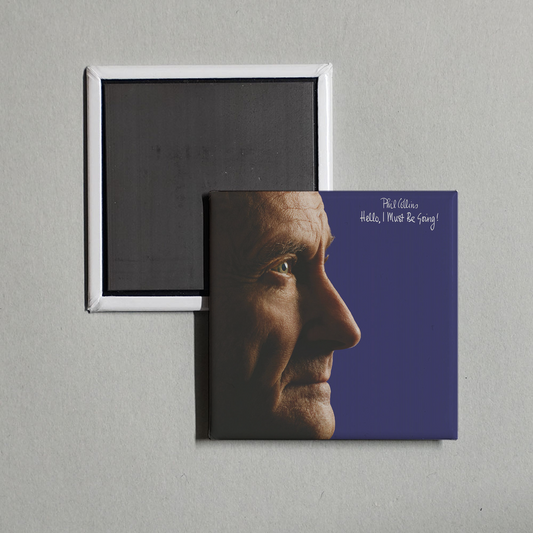 Phil Collins - Hello, I Must Be Going! (Deluxe Edition) Album Cover Fridge Magnet