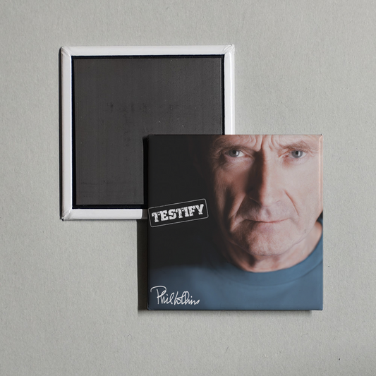 Phil Collins - Testify (Deluxe Edition) Album Cover Fridge Magnet