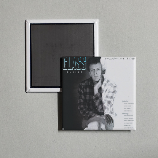 Philip Glass - Glass Songs from Liquid Days Album Cover Fridge Magnet