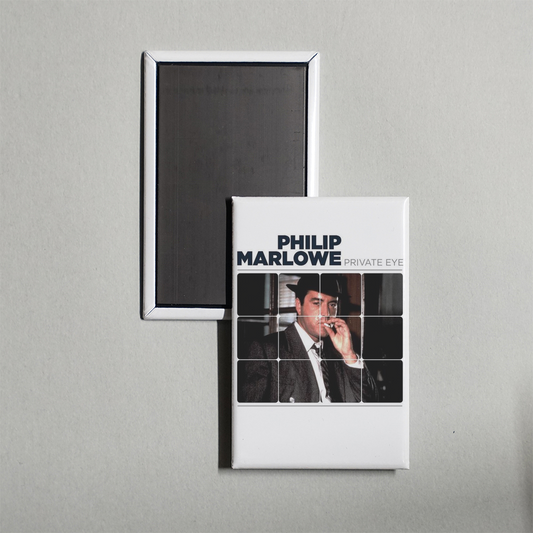 Philip Marlowe, Private Eye TV Show Fridge Magnet