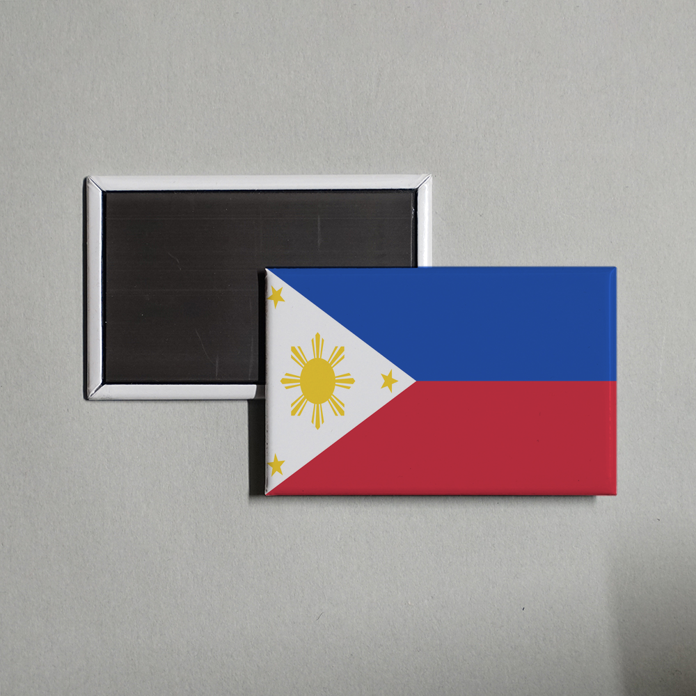Philippines Flag Fridge Magnet