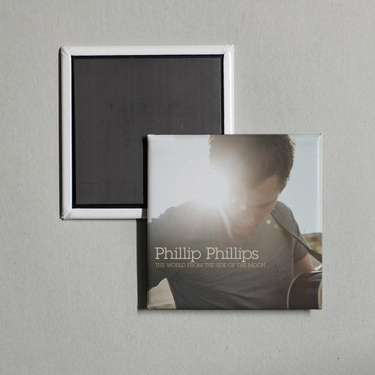 Phillip Phillips - The World From The Side Of The Moon Album Cover Fridge Magnet