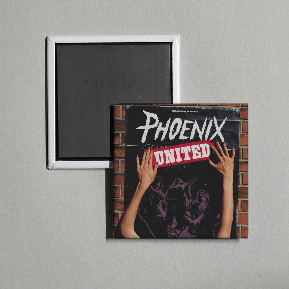 Phoenix - United Album Cover Fridge Magnet