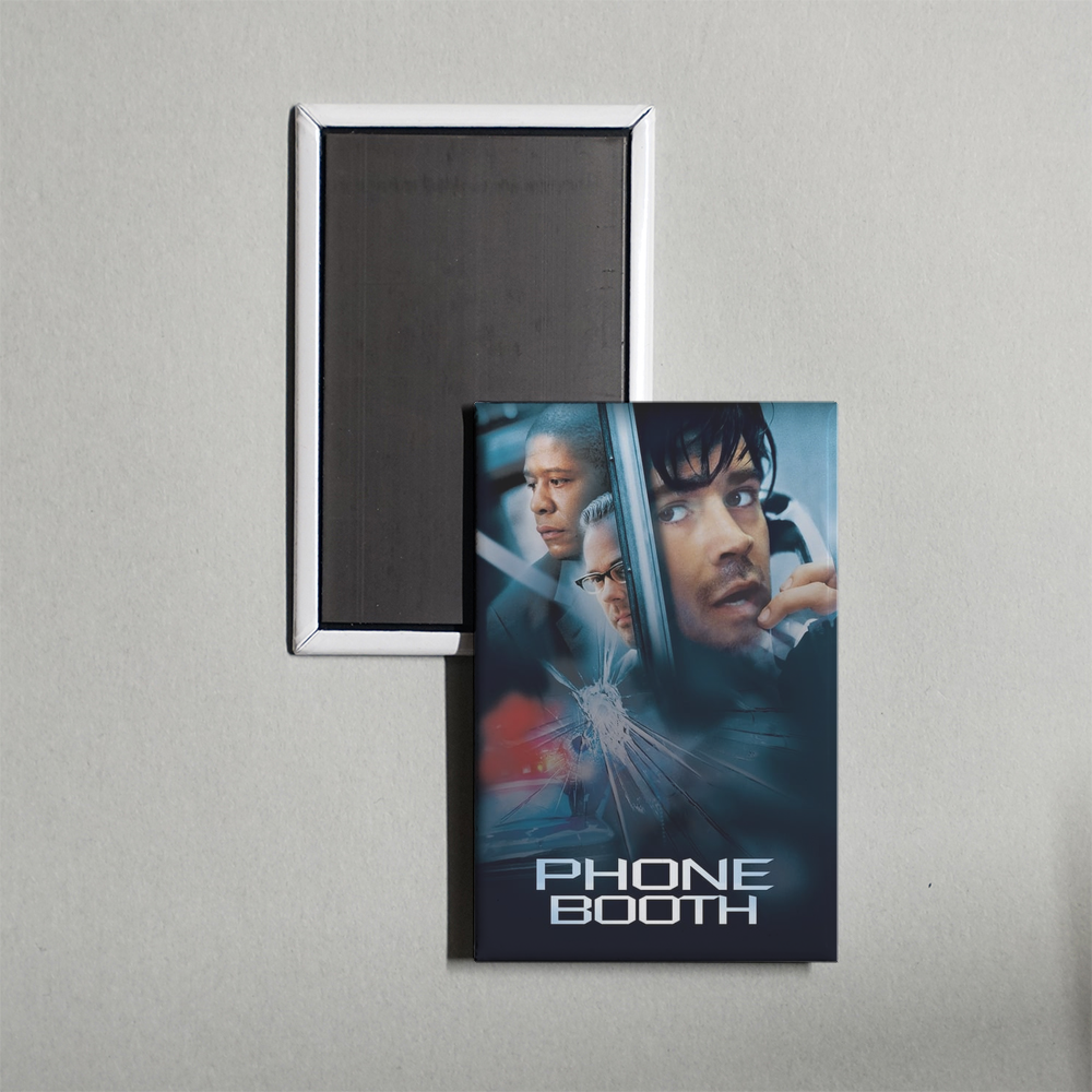Phone Booth Mini Movie Fridge Magnet
