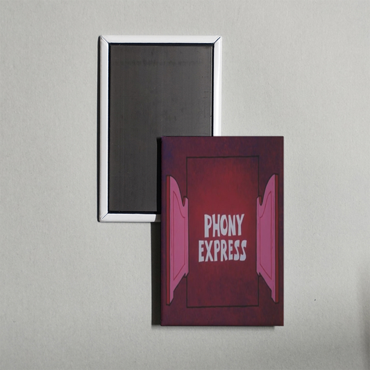 Phony Express Mini Movie Fridge Magnet