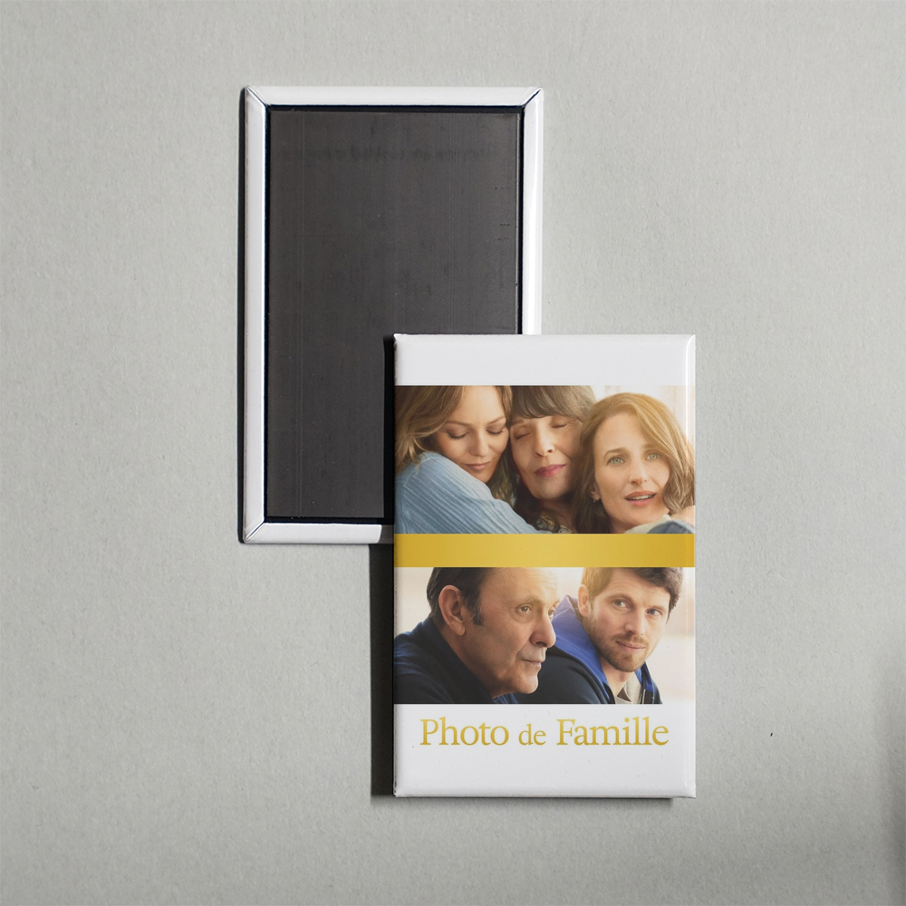 Photo de famille Mini Movie Fridge Magnet
