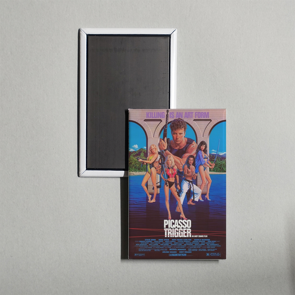 Picasso Trigger Mini Movie Fridge Magnet