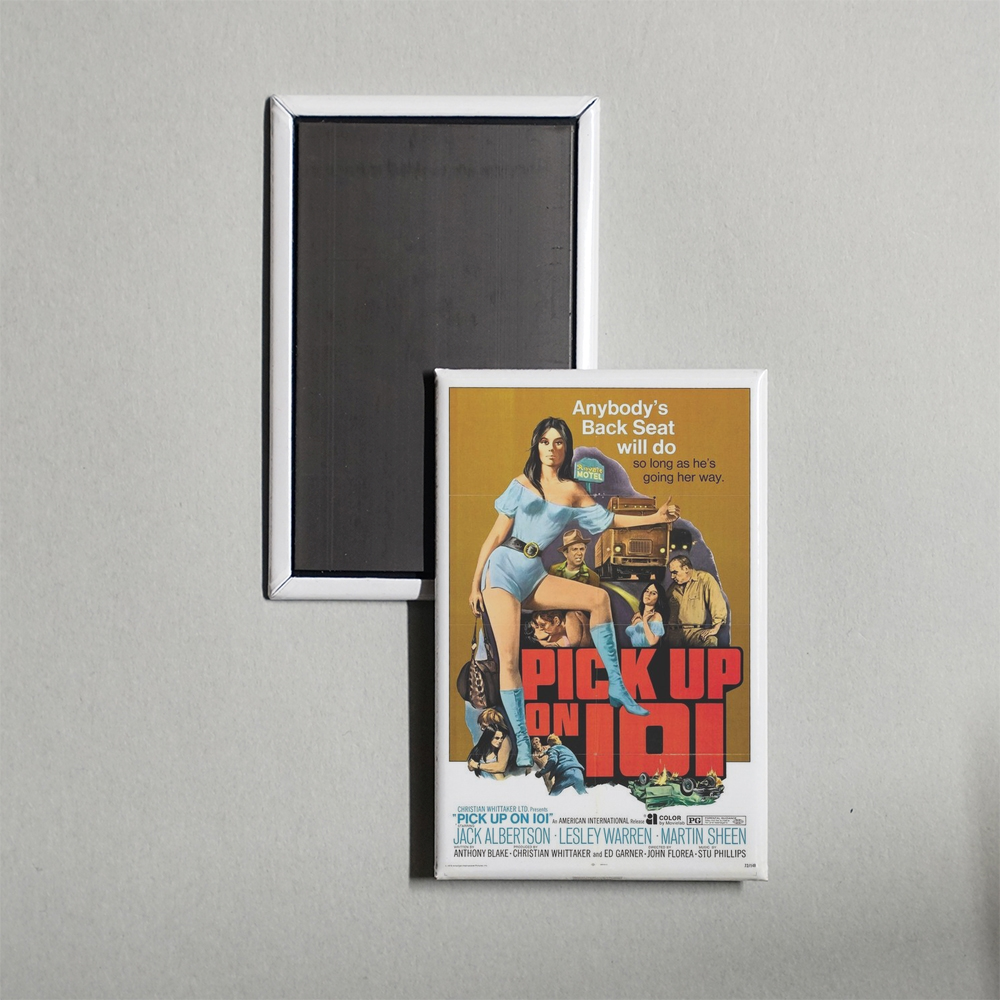 Pickup on 101 Mini Movie Fridge Magnet