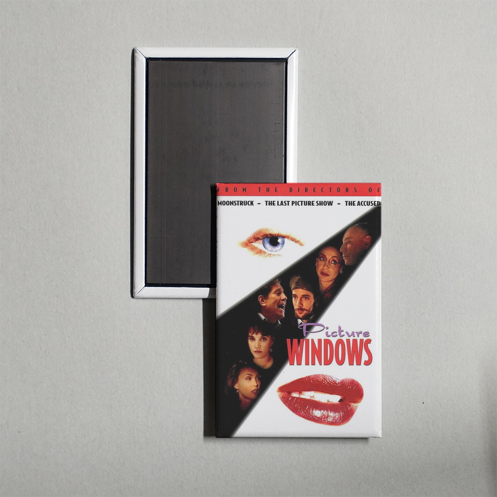 Picture Windows TV Show Fridge Magnet