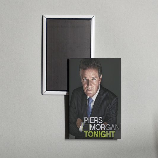 Piers Morgan Live TV Show Fridge Magnet