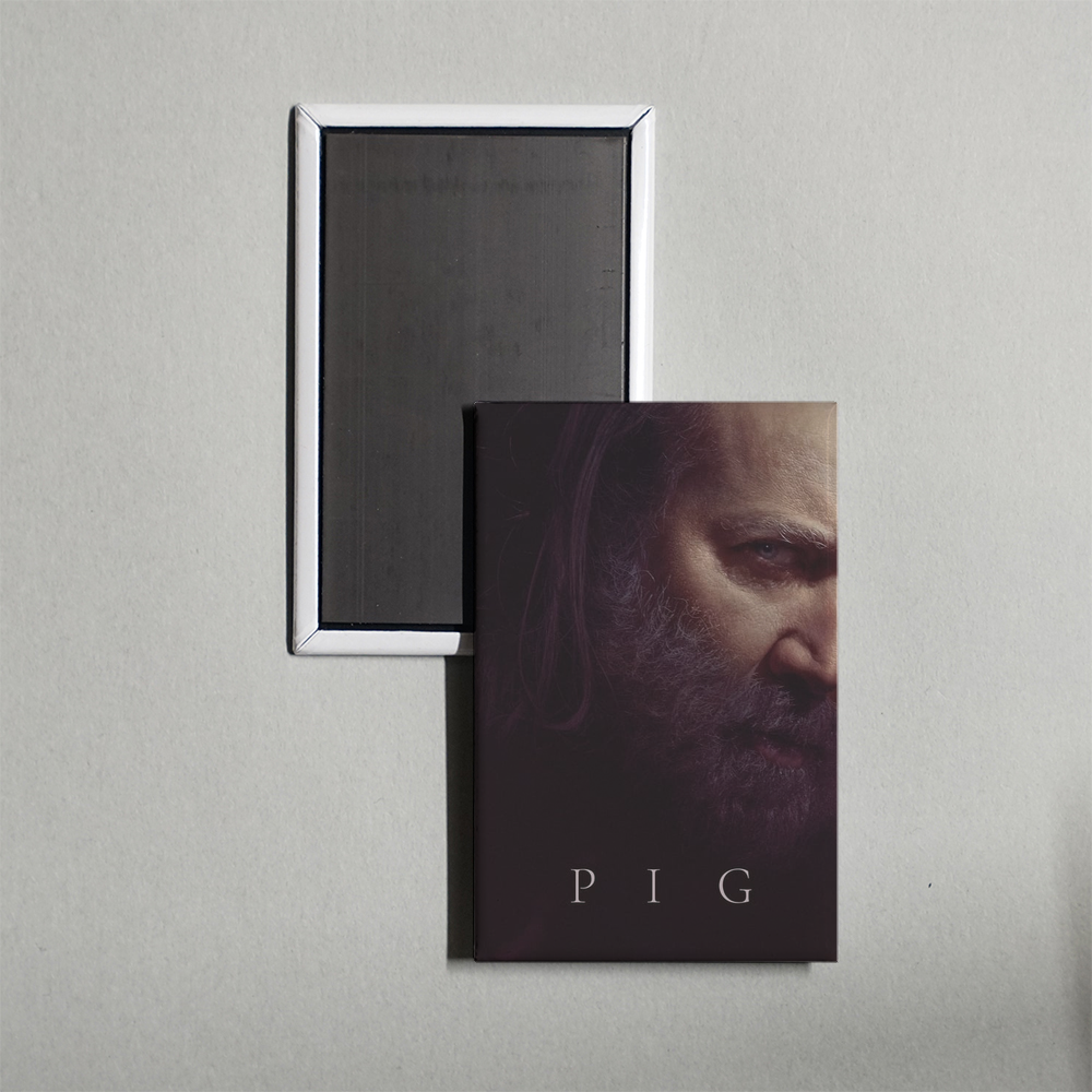 Pig Mini Movie Fridge Magnet
